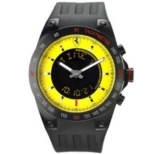 Ferrari Uhr  Lap Time Ed. Esp. Yellow Dial -  Chronograph Herren
