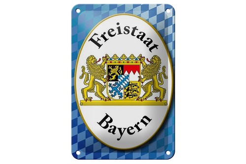 Blechschild spruch 12x18 - blechschild, cm