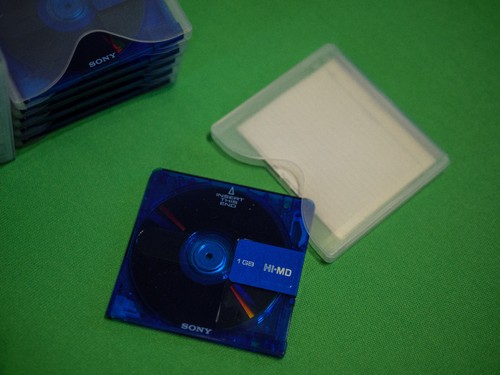 Sony gb minidisc - sony, hi-md