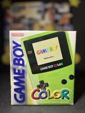 NINTENDO GAMEBOY COLOR NEONGRÜN LEER OVP || GUTER ZUSTAND || HANDHELD GAMING