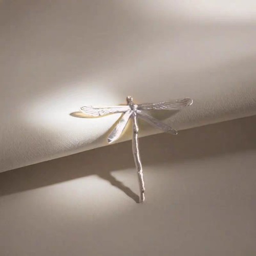Vintage silver dragonfly - vintage,