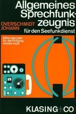 Overschmidt Sprechfunkzeugnis Seefunkdienst Prüfung Buch Deutsch