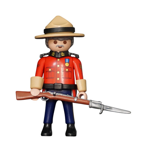 Playmobil mounty garde - mounty,