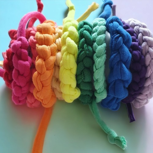 Stoff kauschmuck kauarmband - kauschmuck,