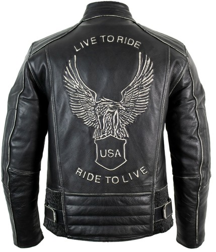 Motorrad lederjacke antik - lederjacke,