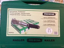 Prebena Hefthammer Kraftpaket mit 11 vollen Heftklammern Paketen