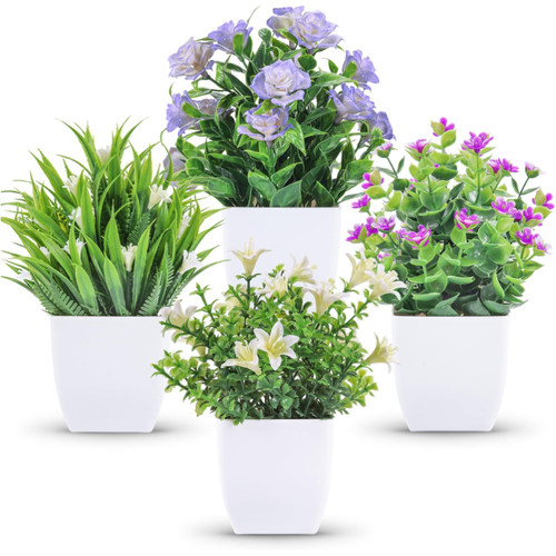Kunstpflanze stück blumen - 4,