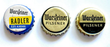 3 Kronkorken bottle caps Warsteiner Deutschland Germany
