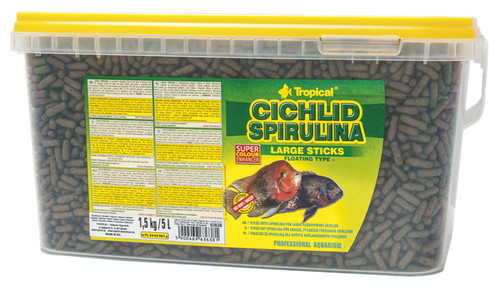 Tropical cichlid spirulina - cichlid,