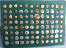 Knopfsammlung 96 Uniformknöpfe - Livreeknöpfe , Adel ,Knöpfe