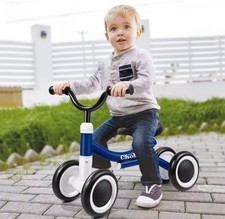 Laufrad für Kleinkinder für 1 Jahr, Babyfahrrad mit 4 Rädern, Spielzeug