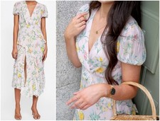 ZARA Midikleid Kleid