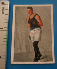 Boxer Gene Tunney card 1929 -