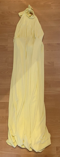 Zara damen maxikleid gelb - zara,