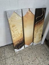 Leinwandbild 3tlg Ölbild Öl