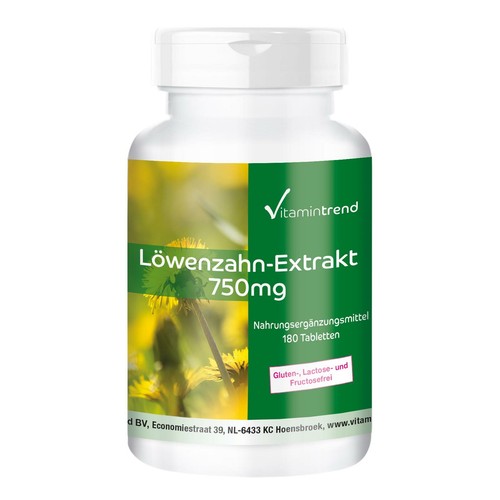 Löwenzahn extrakt 750 - löwenzahn-extrakt,