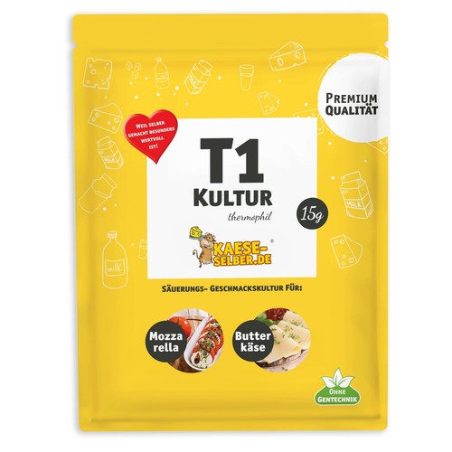 Mozzarella käsekulturen 15g - mozzarella,