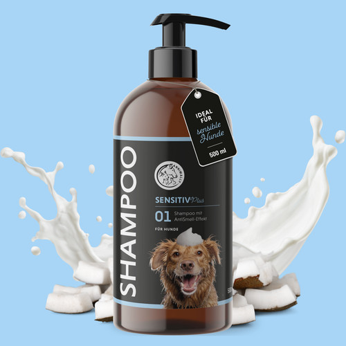 Sensitiv plus hundeshampoo 500 - plus,