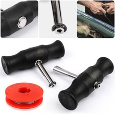 Auto-Windschutzscheiben-Entfernungswerkzeug Ziehgriffe Schneidedraht Ausbau Satz