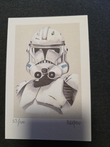 Star wars lithographie - star, angel