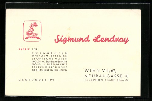 Vertreterkarte wien sigmund - vertreterkarte,