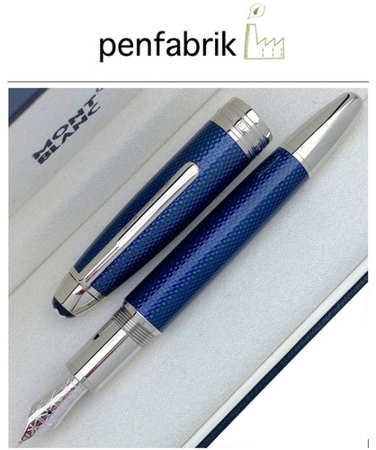 Montblanc 146 blue - blue, hour