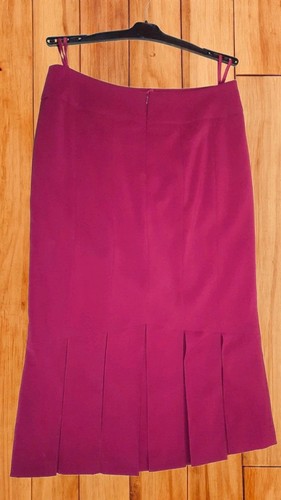 Eleganter langer roter rock - eleganter, in