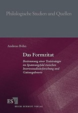 Das Formzitat: Bestimmung