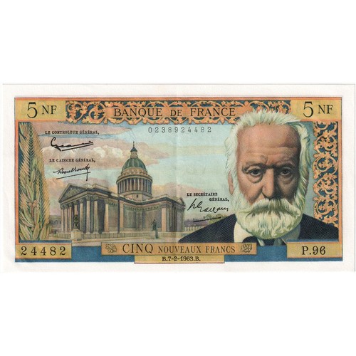 Frankreich nouveaux francs - frankreich,, 5