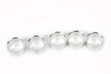 Audi TT 8N Aluringe Chromringe Schalter Armaturenbrett  5 Stk. Einfassung Schalt