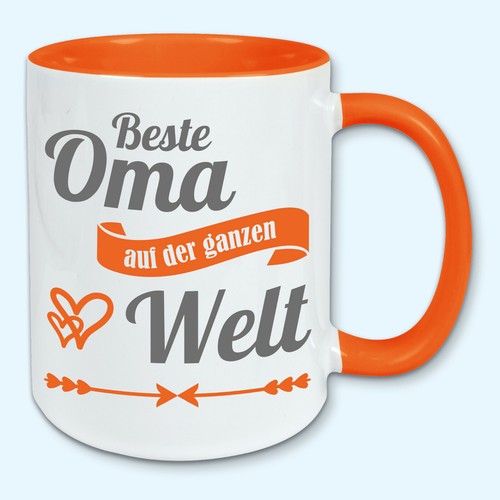 Tasse beste oma auf - auf, der