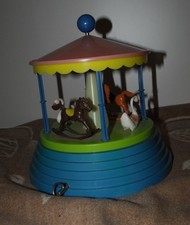karussel spielzeug 70er musik zum aufziehen kreisel kinder LBZ
