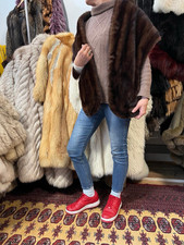 Nerzstola Braun Nerz Bolero