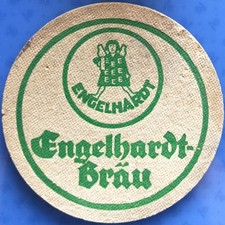 Alter Bierdeckel VK Engelhardt-Bräu Berlin um 1928 mit Impressum