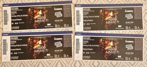 Amon amarth tickets set - amon, amarth-