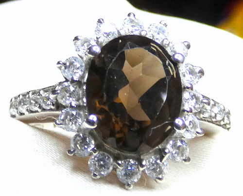 Ring rauchquarz - 🤎,