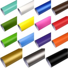 AutoFolie Matt (7€/m²) blasenfrei 152cm selbstklebend Klebefolie Auto Folie Car