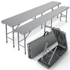 AREBOS 2x Bank klappbar