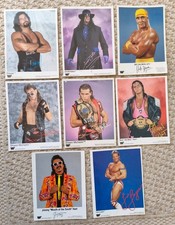 Wwf autogrammkarten bret - 8,