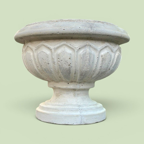 Handgefertigte beton amphore - handgefertigte, beton-amphore