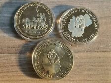 3 x Gedenkmünze "Deutschland