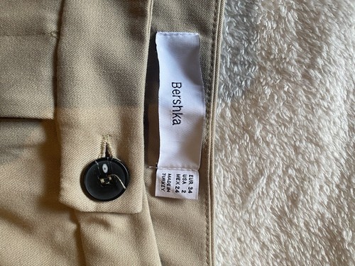 Wide leg stoffhose damen