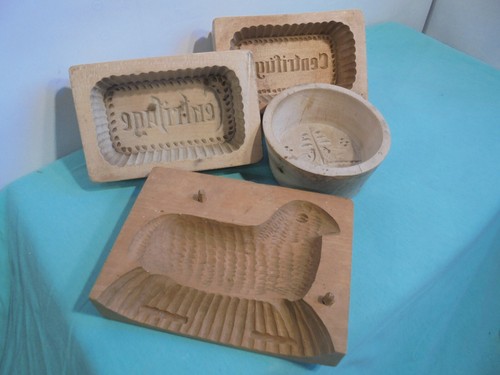 Antike butterform - 4x,