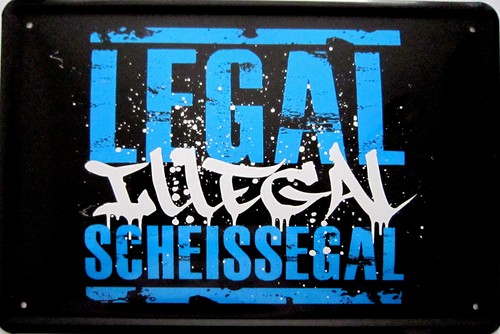 Blechschild schild 20x30 - schild,