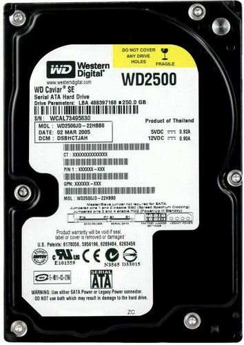 Western digital caviar - caviar, se