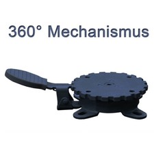 Schwenkfuss STAHL 360°
