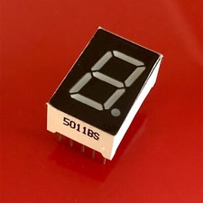 [1x] 5011BS 7-Segment Display - LED (Red) 0.5" LED Display Common Anode