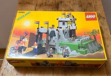 LEGO Vintage Castle Crusaders 6081 - King's Mountain Fortress mit Box & Intarsien