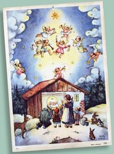 ALTER ADVENTSKALENDER 1950er