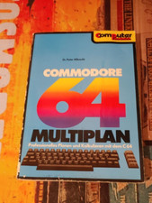 Albrecht Commodore 64 Multiplan (Markt & Technik 1984) Buch classic 8-bit Buch
